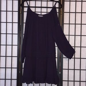 Bailey Blue Cold Shoulder Mini Dress